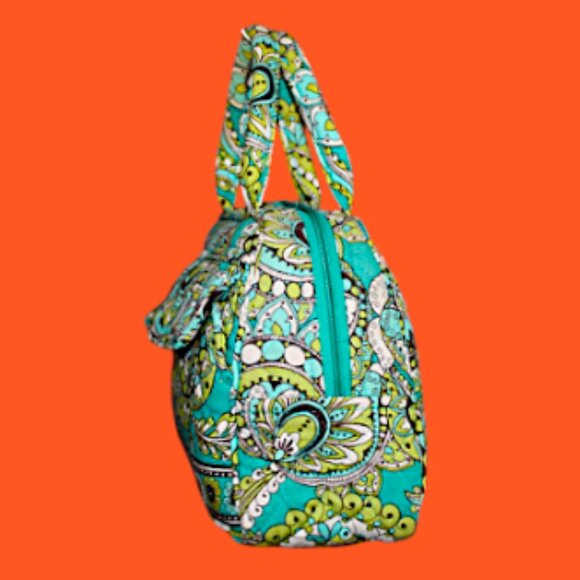 Vera Bradley Lola Quilted Bowler Satchel - Picture 9 of 16